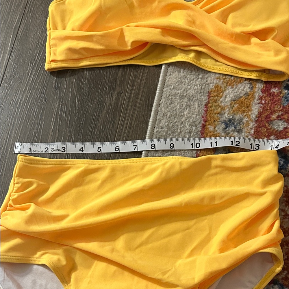 NWT Yellow 2 Piece Bikini - Picture 8 of 8